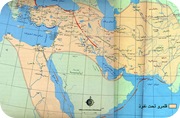 نقشه‌ی ایران در روزگار هخامنشیان